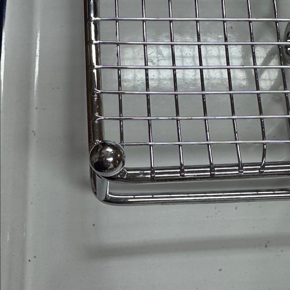 Stainless Steel Metal Flatware Rack Organizer - Picture 7 of 9